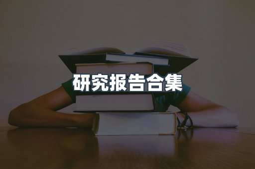 研究报告合集